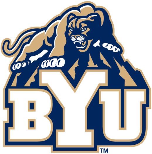 Brigham Young Cougars 1999-2004 Secondary Logo iron on transfers for T-shirts